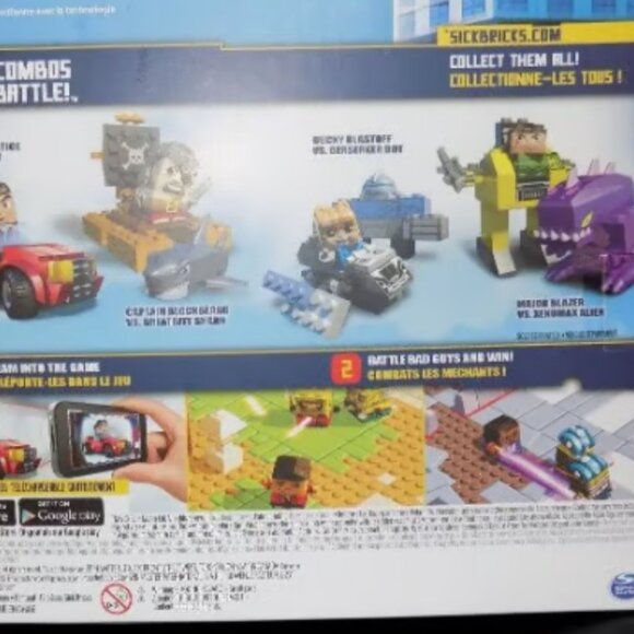SICK BRICKS JACK JUSTICE TEAM SET EXCLUSIVE PLAYSET FIGURES 49 PIECES NEW - Picture 2 of 2